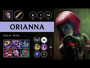 Orianna Mid vs Jayce - KR Challenger Patch 25.21