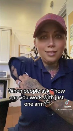 Arm amputee still living life #tattedamputee #armamputee