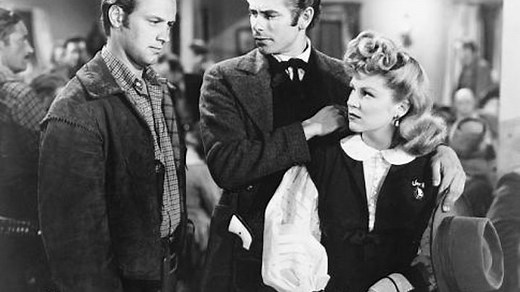 Texas 1941 - William Holden, Glenn Ford, Claire Trevor, Edgar Buchanan, Geo