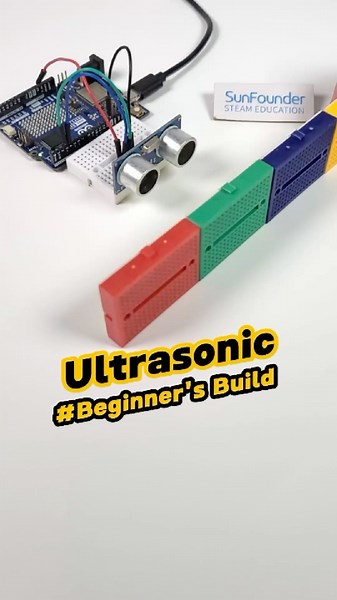 SunFounder Maker Education on Instagram: "Arduino X Ultrasonic Sensor | See how to Measure Distance with Arduino! #arduino #electronics #engineering #unitedstates #sunfounder #ultrasonic #ultrasound #explore #programming #arduinoprogramming #arduinoforbeginners #arduinoprojects #electric #electricalengineer #techie #electrocircuit #circuitdesign #electronics #electrical #microcontroller #techy #tech #elektronik #voltages #robot #electronicsstuff #arduinoide #education #electronicengineering #fla