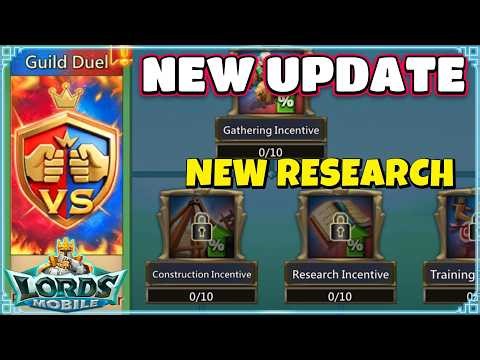 MY FIRST LOOK AT THE NEW LORDS MOBILE UPDATE