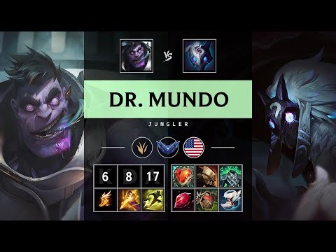 Dr. Mundo Jungle vs Kindred - NA Diamond Patch 25.20