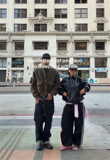 Cool Couple Outfits: Spinning in Style