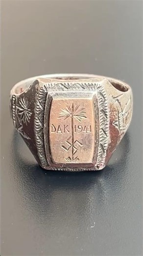 The Afrika Korps Ring - WWII - Rommel - Desert war