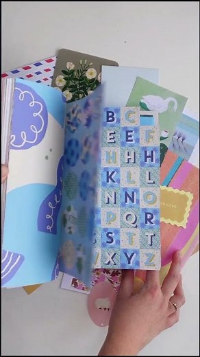 flipping through the new Flow book 🌸 what should I craft with it? [nospon] #flowbookforpaperlovers