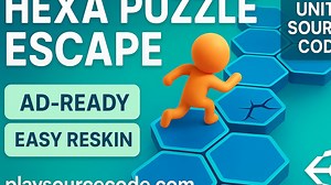 Hexa Puzzle Escape Template – Buy & Reskin (Unity Project) at Playsourcecode.com