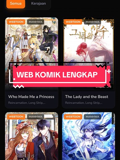 Capek cari aplikasi baca komik yang enak? 😩 Gue bikin APK baca komik GRATIS sendiri! 🚀 ✅ Koleksi ribuan komik lengkap ✅ Update chapter terbaru setiap hari ✅ Bisa dibuka di HP langsung (APK) ✅ Tanpa iklan ganggu, tampilannya clean banget ✅ Dark mode biar mata gak sakit ✅ Bisa bookmark komik favorit Nama aplikasinya: KomikVerse 📱 Download APK di sini 👉 https://drive.google.com/drive/folders/1a_JZkoYjQIMytURDH1HWV9m4AgcHwnQ7 Coba sekarang & kasih tau gue komik favorit kalian di kolom komentar �