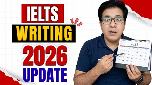IELTS Writing 2026 Update by Asad Yaqub
