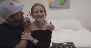 This Video of Madelaine Petsch Letting Her Boyfriend Do Her Makeup Is the Cutest