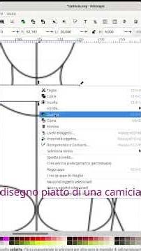camicia seconda parte #shorts #tutorial #inkscape #inkscapetutorial #disegnopiatto