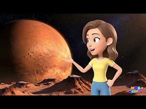 8 Planets of the Solar System 🌎🌍 | Fun Space Learning Video for Kids