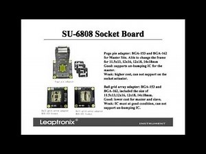 Leap | SU-6808 Stand-alone eMMC Gang 8 Programmer/ Duplicator