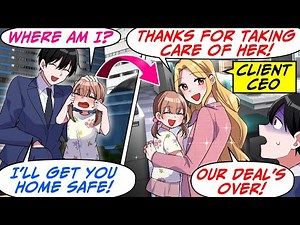 I Helped a Lost Kid During Work! Turns Out She’s the Client CEO’s Daughter...[RomCom Manga Dub]
