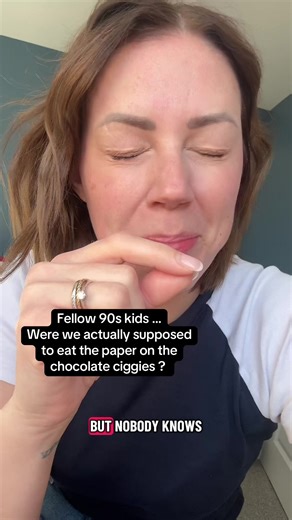 90s Kids' Chocolate Ciggies: Eat the Wrapper or Not?