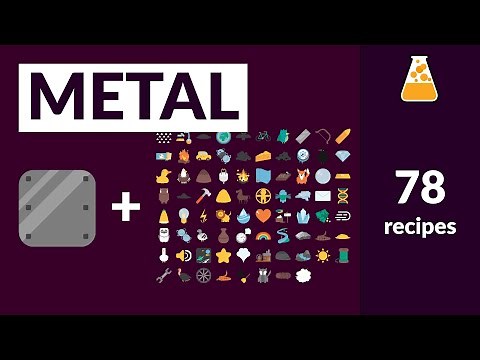 How to USE METAL in Little Alchemy 2