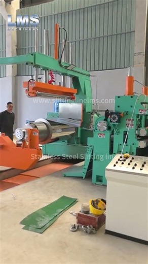 Slitting Machine Cutting Stainless Steel Coil Longitudinally| 1650mm* (0.3-3mm) Steel Slitting Line