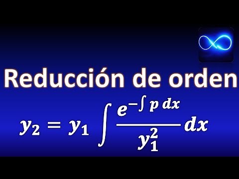 82. Reducción de orden: Demostración de fórmula