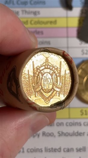 Coin Value Lists on Instagram: "We Have Some Action on the End of This Roll 2024 AFL $1 Coin #coins #onedollarcoin #foryou #Australia #positive"