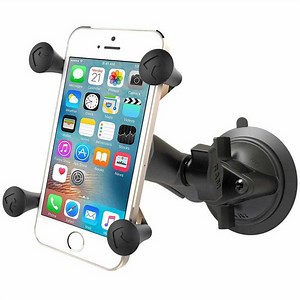 RAM Twist-Lock Suction Mount w X-Grip Phone Holder (RAM-B-166-UN7U)