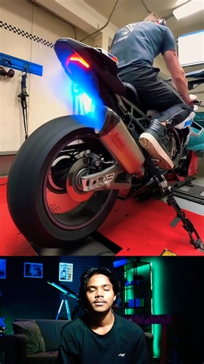 Bmw S1000rr Top Speed Check Backfire 🏍️💥 #shorts #viral #bmw #s1000rr #top #speed #check #backfire