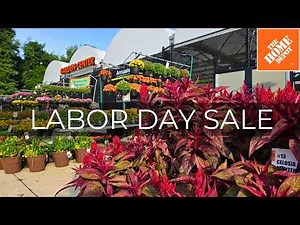 What’s New at Home Depot Garden Center. Fall Plants & Labor Day Sales 2026