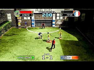 FIFA Street 2 (PS2)... But in 4K