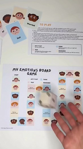 Completely printable and lots of fun! Find it on the Be Happy Hub from tomorrow 🤍 #fyp #foryou #foryoupage #ChildrensMentalHealth #teachersoftiktok