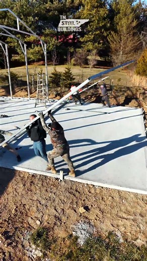30x70 Metal Garage Installation in Tennessee