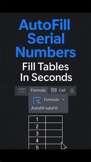 AutoFill Serial Numbers Without Typing (AutoCAD) #AutoCAD #Hacks #Shorts