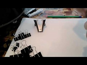 How to make a dinosaur using binder clips