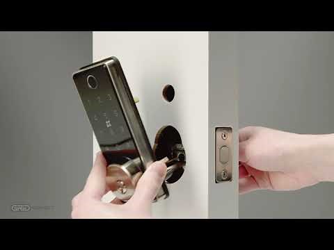 Grid Connect Orion Wi-Fi Fingerprint Deadbolt Lock Installation Guide