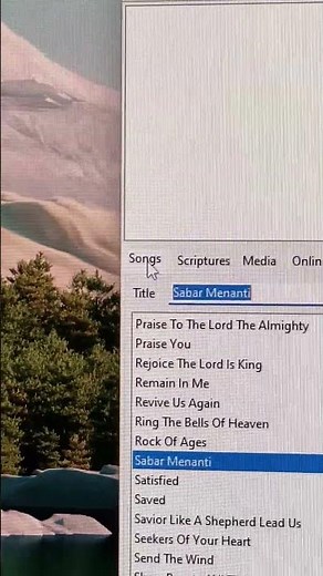 HOW TO SET A CAMERA BACKGROUND ON EASYWORSHIP