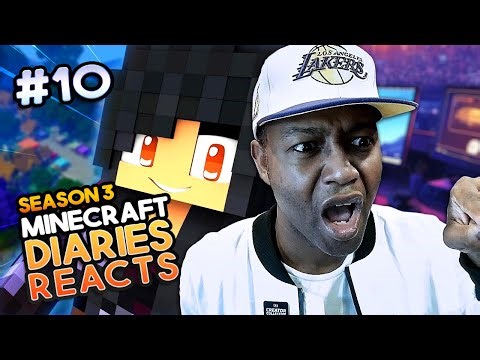 APHMAU Voice Actor Reacts to MINECRAFT DIARIES S3! - Ep 10
