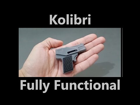 The FMA Kolibri Smallest Fully Functional Airsoft Pistol