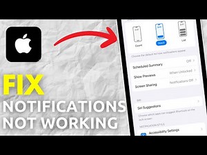 How To Fix Notifications Not Working In iOS 26 - Full Guide