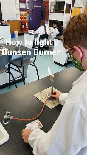 How to light a Bunsen Burner!