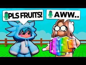 Trolling as CUTEST KID in Roblox Grow a Garden.. 🥺