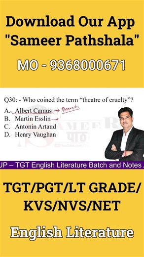 “Who Created Theatre of Cruelty?" #sameerpathshala