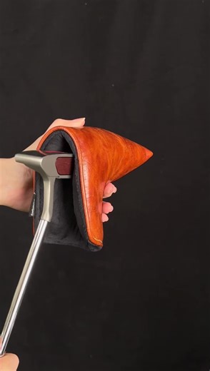 Brown retro high quality leather golf headcovers! #golf #brown #golfheadcover #golfaccessories #golfgifts #golftiktok #ceasargolf #golfstyle #oem