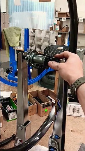 OneUp Components Hubs laced to We Are One Triads. sound & weight