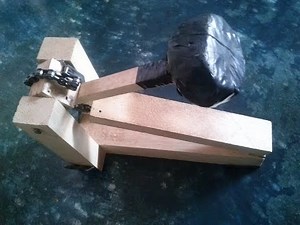 Pedal de bateria caseiro. APRENDA