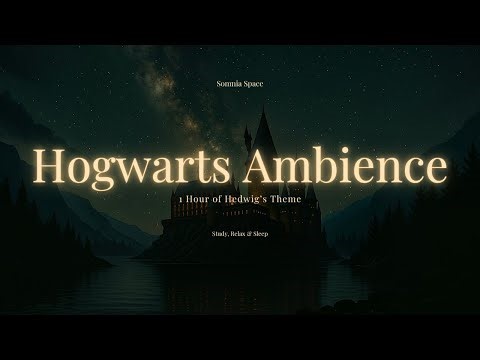 1 Hour of Hedwig’s Theme — Magical Hogwarts Ambience for Study, Relax & Sleep