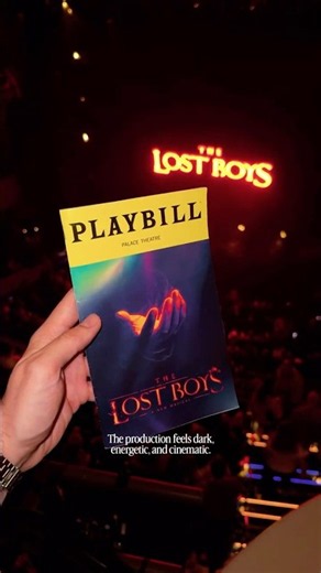 🎭 NEW YORK CITY BROADWAY: The Lost Boys is a New Vampire Musical in the Heart of NYC #broadway