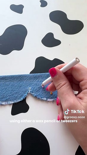 How to use a hotfix rhinestone applicator to bedazzle your project! 💖🌈✨ I recommend using some kind of heat protector mat so you don’t accidentally burn your work surface! #bedazzle #hotfixrhinestones #rhinestones #tutorials #sparky