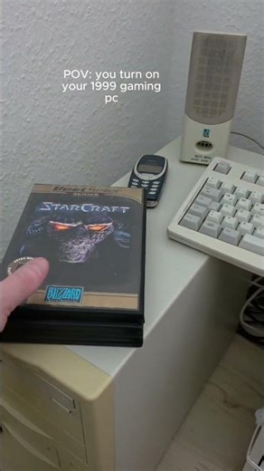 POV: it’s 1999 and you turn on your gaming PC (Riva TNT2)