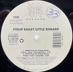 Philip Bailey, Little Richard - Twins