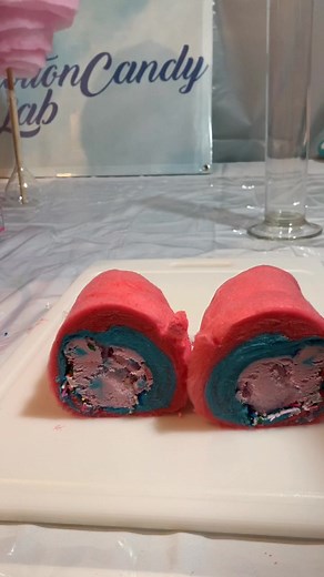 Making a Cotton Candy Burrito: A Sweet Process Revealed