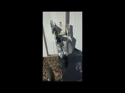 Noisy Drips in Downspout? Try this cheap, easy fix