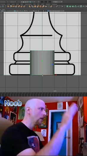 TGH Learnings on Instagram: "Noob vs Pro : Create Flawless 3D Surfaces with the Revolve Tool in Maya! Transform an EP curve into a perfect lathed surface—ideal for bottles, bowls, wheels, and more—using Maya’s Revolve workflow: draw your profile with the EP Curve Tool, then apply Surfaces > Revolve to spin it into existence. This technique leverages NURBS surface modeling for smooth, editable geometry in your Autodesk Maya projects #MayaTips #RevolveTool #AutodeskMaya #3DModeling #NURBSModeling 