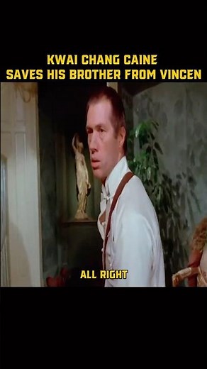 Caine Saves His Brother from Vincen | David Carradine - Kung Fu (1972)